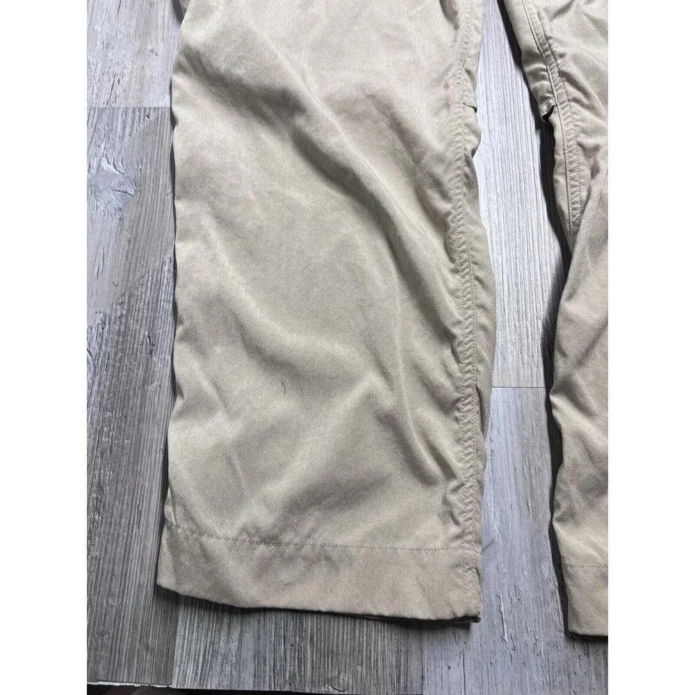 The North Face Pull‎ On Pants Vented Knee Belted Elastic Waist Men's XL Hiking